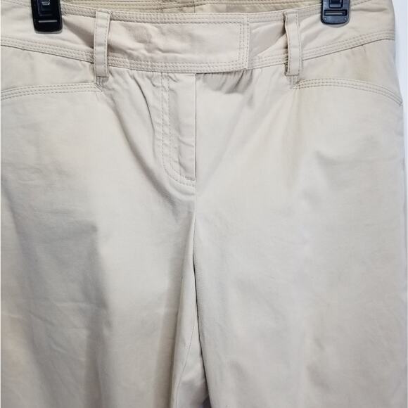 J. Crew Pants Womens 4 Flat Front Khaki Tan Ankle Pants - Picture 5 of 9